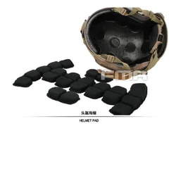 Almohadillas interiores protectoras de espuma viscoelástica y revestimientos de suspensión para cascos balísticos FMA M/L L/XL equipo táctico