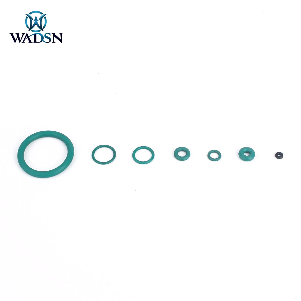 WADSN-Juego de juntas tóricas de goma de flúor para revistas de Gas GBB Gloc 17 19 Kublai P1, accesorios para pistola de caza verde agua, llave de válvula de Gas - imagen 5