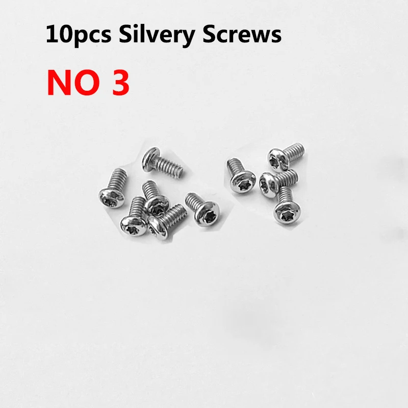 10pcs NO3 Silvery