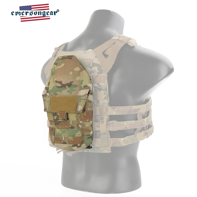 Bolsa de hidratación Emersongear, bolsa de supervivencia en agua MOLLE de 1,5 l, mochila para senderismo y caza, chaleco táctico para acampar al aire libre, nailon elástico - imagen 2