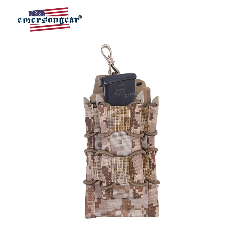 Emersongear-bolsa táctica para Rifle, bolsa MOLLE con tapa abierta, FAST AK M4 FAMAS, entrenamiento, Airsoft, caza, senderismo, nailon al aire libre - imagen 5