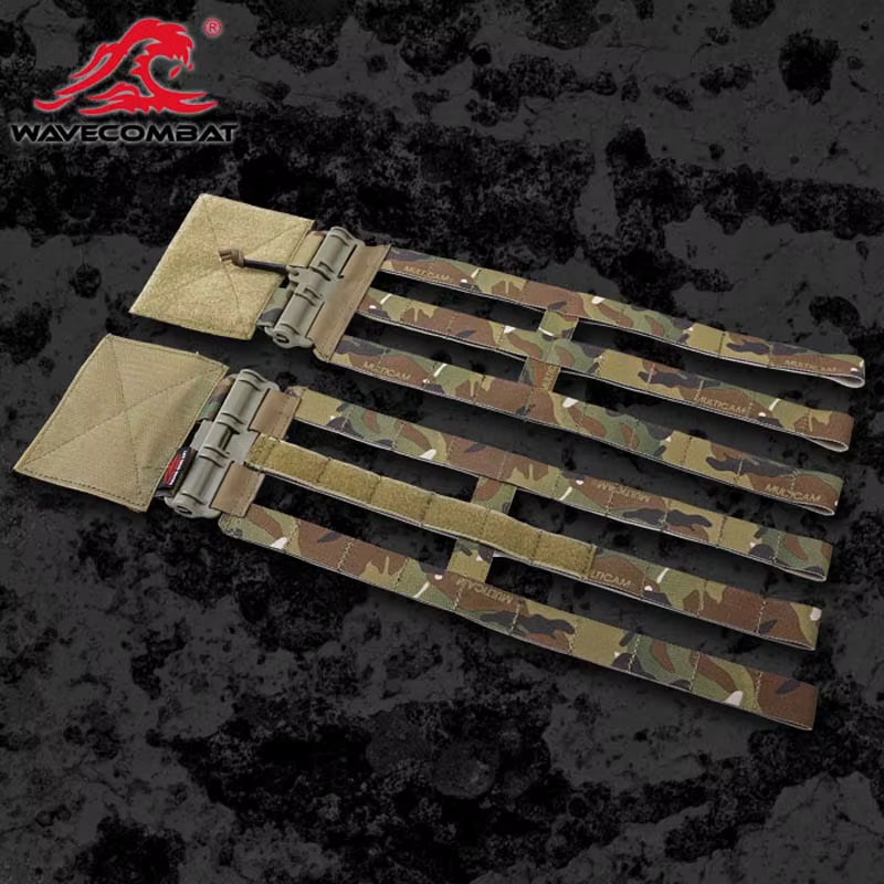 En stock Faja esquelética de 3 bandas con hebilla de liberación rápida para chaleco deportivo JPC XPC - imagen 4