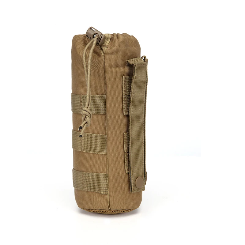Bolsa táctica para botella de agua, bolsa Molle de tela 1000D para caza, viaje al aire libre, Camping, senderismo y pesca, novedad - imagen 5