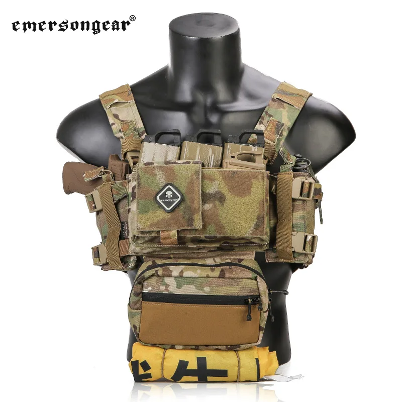 Emersongear-plataforma de pecho táctica MK3 para chaleco portador de placa, bolsa de combate para caza, Airsoft Mag, armadura, equipo de entrenamiento de combate - imagen 4