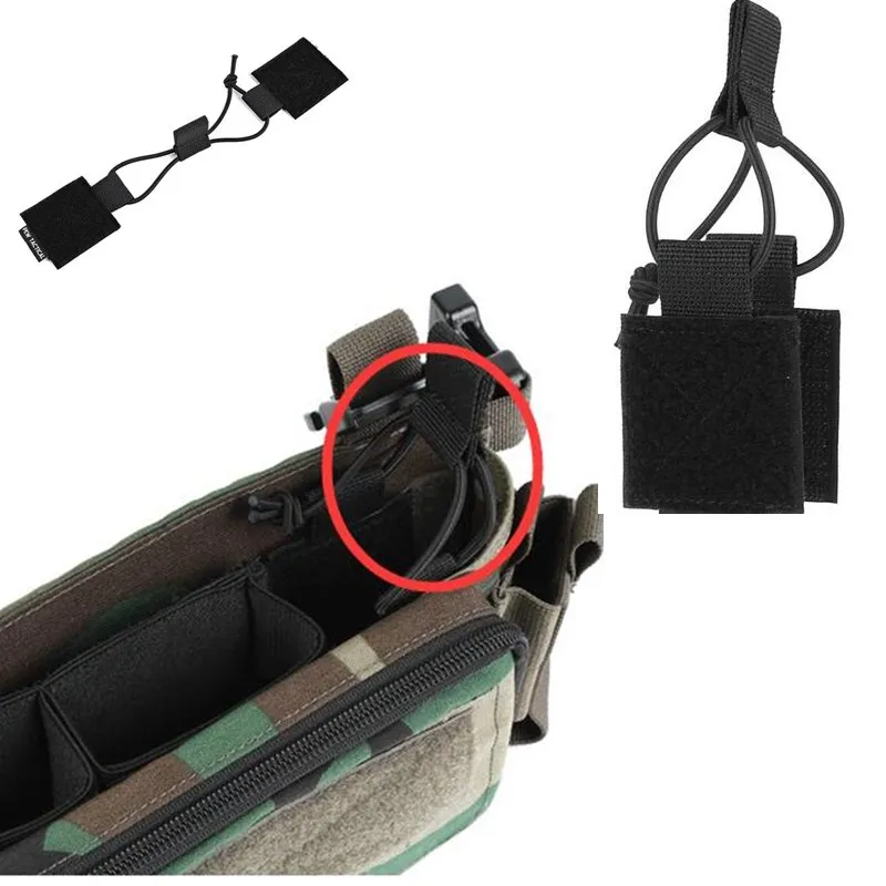 Chaleco para deportes al aire libre D3CRM chaleco PRC148 152 bolsa de Radio cuerda fija elástica