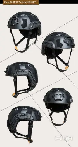 Casco protector de ciclismo FMA Sf con agujeros, casco de escalada al aire libre, casco táctico para juego de paintball - imagen 4