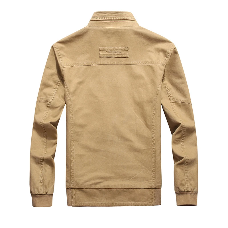 Chaqueta antipuñaladas de autodefensa para hombre, monos urbanos informales, ropa de seguridad Invisible con múltiples bolsillos y cuello levantado para policía y Fbi, S-3XL - imagen 3