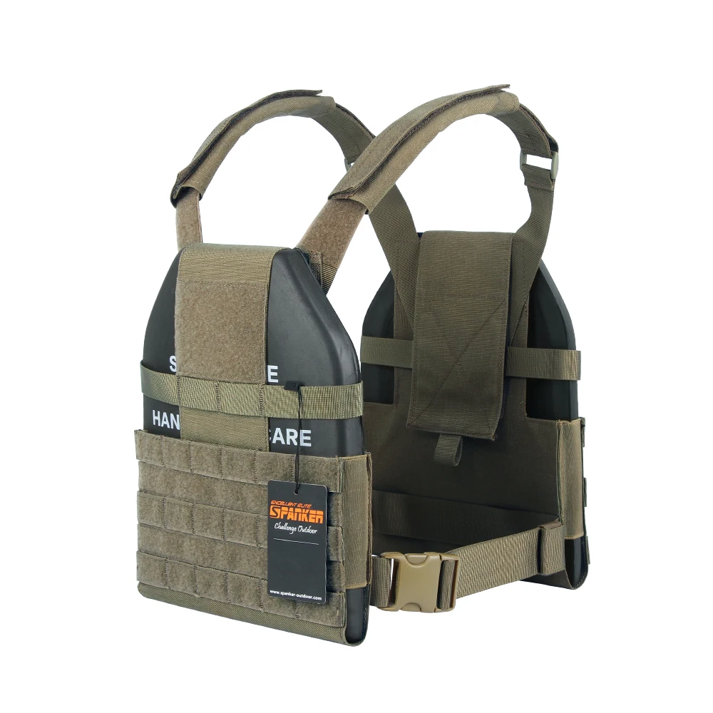 Chaleco Táctico ELITE SPANKER - Compartimentos frontales