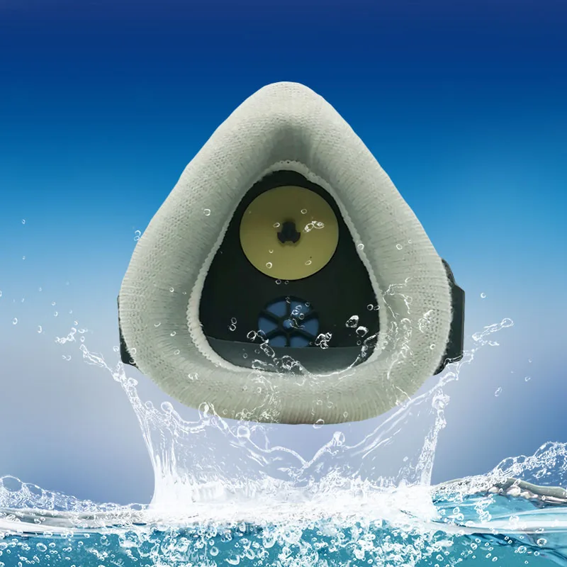 Funda protectora antisudor para mascarilla 7502, funda de algodón hecha a mano, toalla para el sudor, mejora la comodidad de uso, 6200 - imagen 2