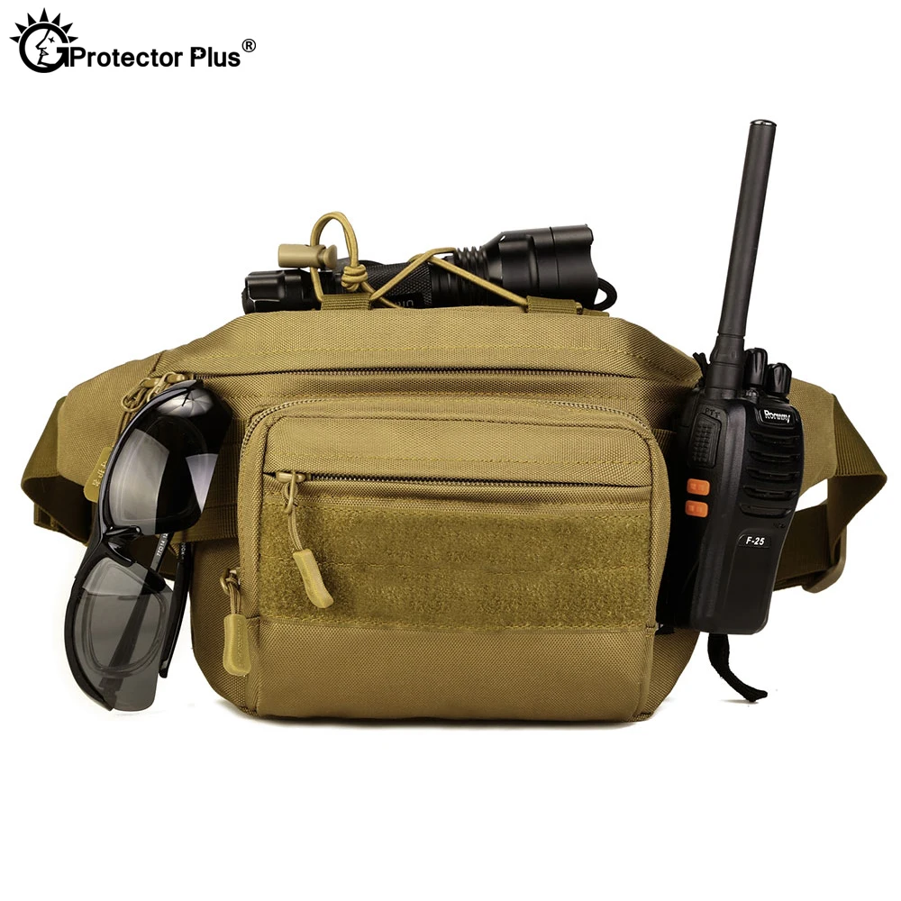 Riñonera táctica multifunción para exteriores, bolsa de pecho de combate militar, Camping, deporte, caza, impermeable - imagen 2