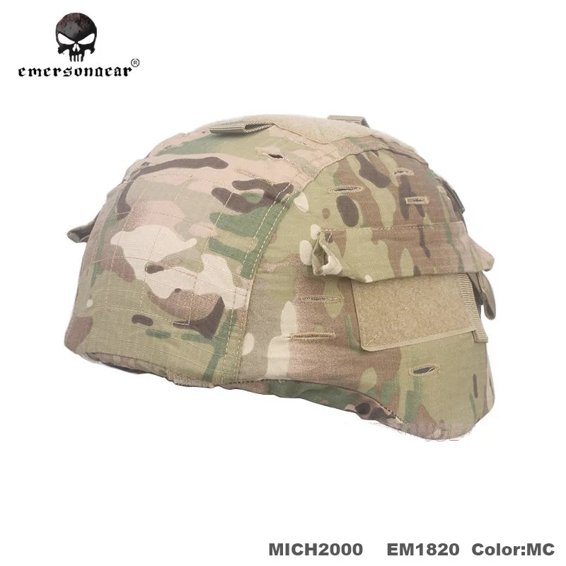 EMERSONgear-cubierta de casco táctico para caza Airsoft, accesorios para casco MICH2000 - imagen 2