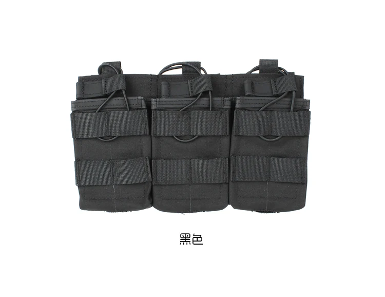 Chaleco de deportes al aire libre FS 5,56 Triple MOLLE Kit de herramientas de bolsa de revistas - imagen 3