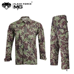 MGFLASHFORCE Chaqueta y Pantalón ACU Uniforme Táctico Airsoft