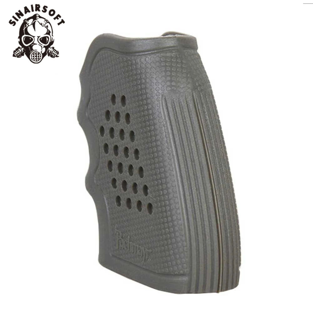 Pistola táctica de goma antideslizante, agarre de goma para pistola volver, pistola antideslizante para revólver, pistola de Paintball, Airsoft, accesorios de caza - imagen 3