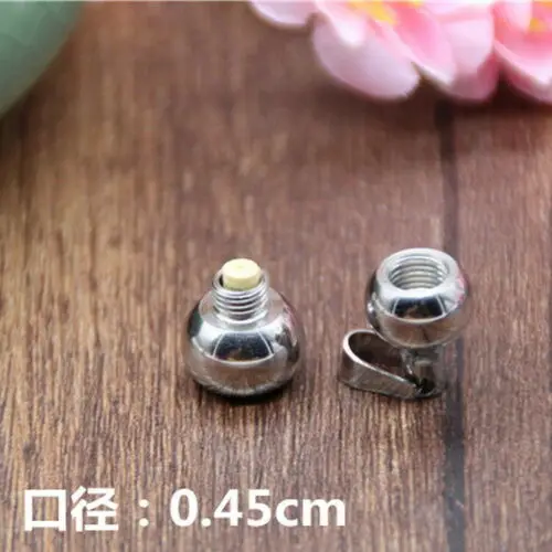 Colgante de calabaza de acero inoxidable, Mini caja de pastillas impermeable, collar de botella - imagen 4