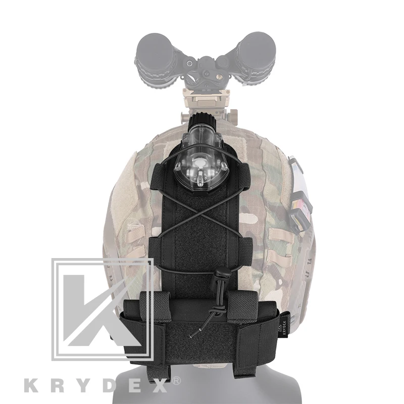 KRYDEX-bolsa táctica para paquete de batería MK1, accesorio para casco de combate, sistema de retención de almacenamiento, caja de batería de GPNVG-18 de contrapeso - imagen 4