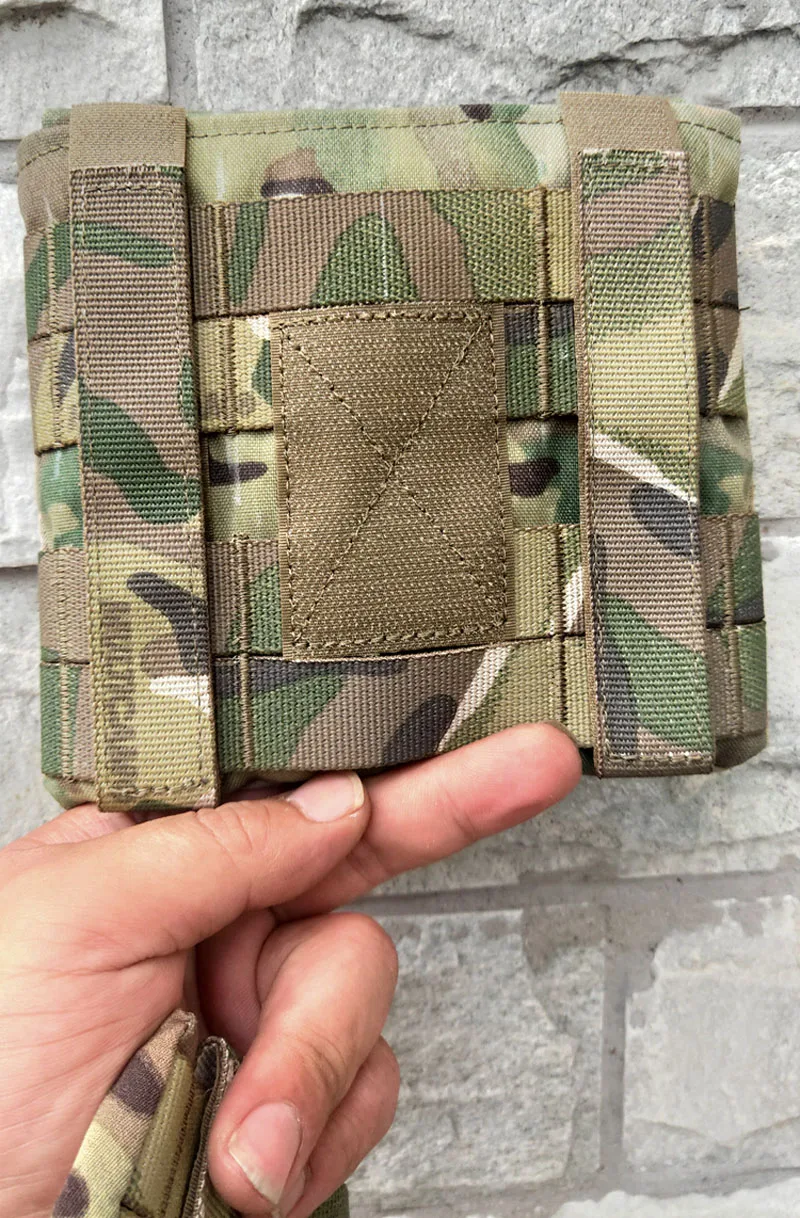 1 par de bolsas de placa lateral Molle tácticas para exteriores, conjunto de 6x6 ", chaleco JPC AVS XPC, bolsa de Panel lateral elástico - imagen 4