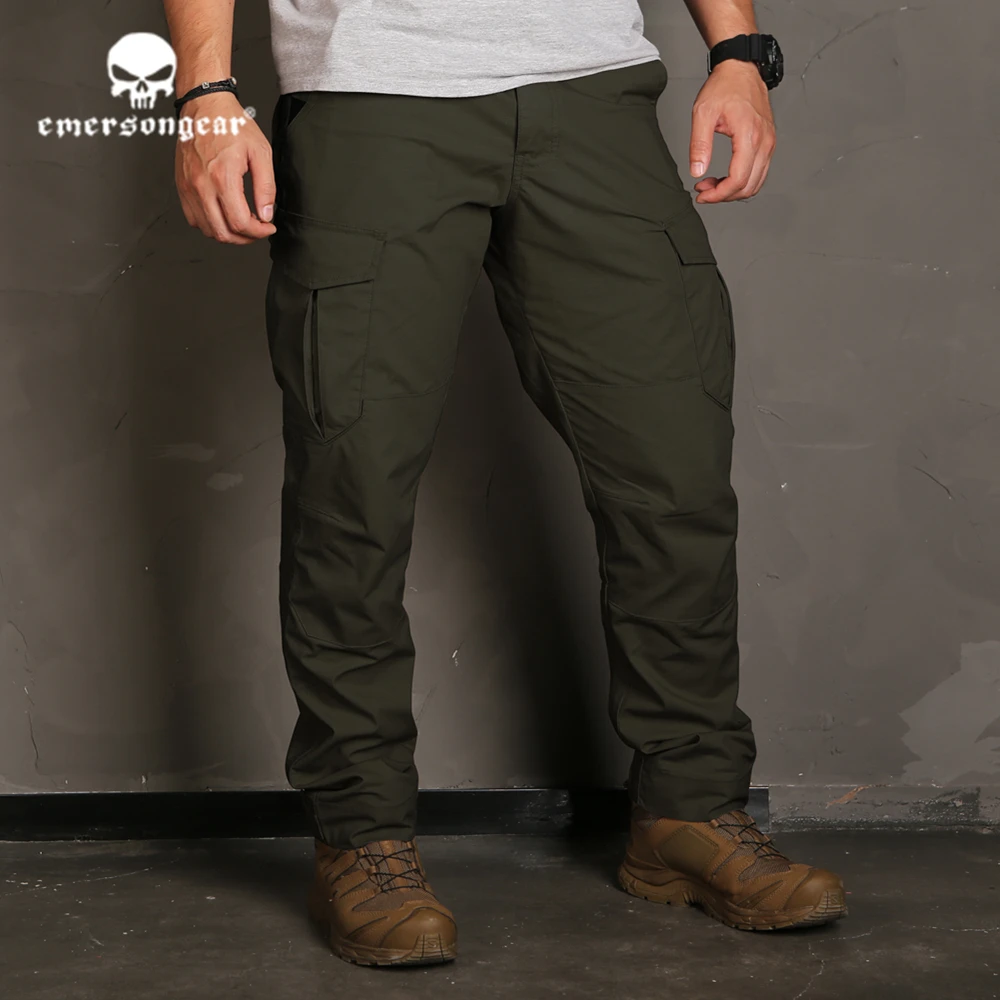 Emersongear, pantalones tácticos con etiqueta azul para hombre, pantalones militares de combate de caza, pantalones ergonómicos para actividades al aire libre, pantalones Cargo - imagen 4