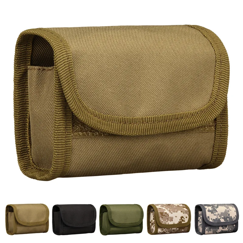 Guardian-riñonera táctica MOLLE multifuncional, Mini bolsa de municiones tipo bala, ventilador, bolsa de bala suelta de 10 agujeros - imagen 3