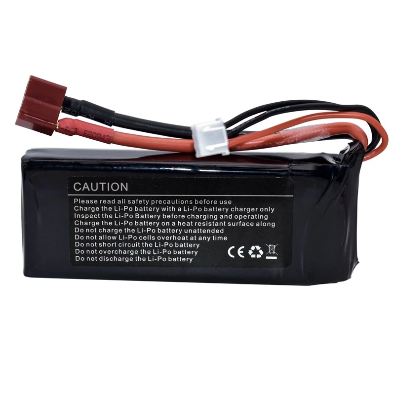 Wltoys-batería Lipo recargable 144001 2s, 7,4 V, 3500mAh, cargador para Wltoys 1/14 144001 RC, coche y barco - imagen 3