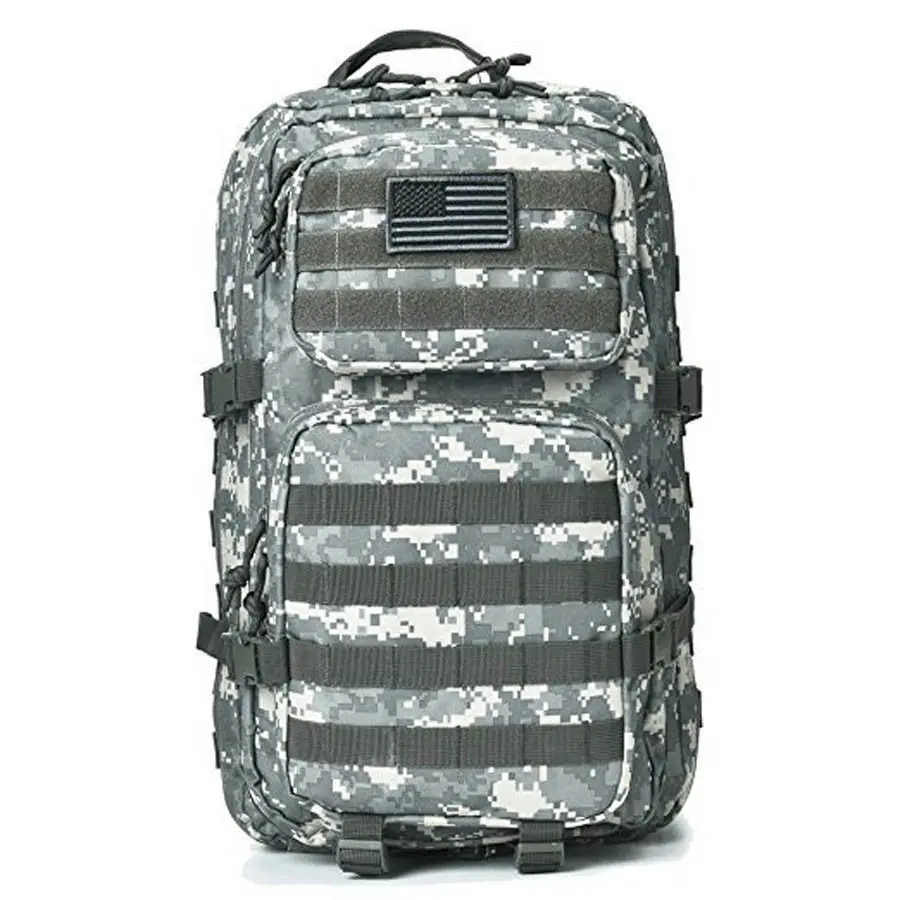 Mochila táctica grande de asalto de caza de 50L, bolsa Molle, mochila para acampar al aire libre - imagen 4