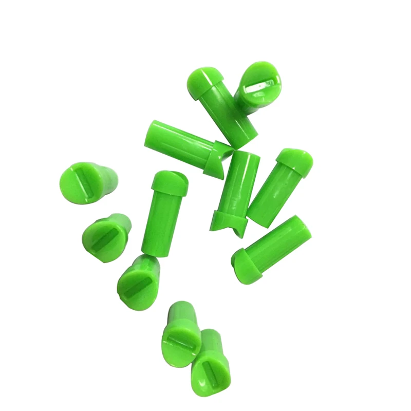 Pernos de Ballesta de media luna para tiro con arco, herramientas internas de flecha, eje ID 7,6mm OD 8,8mm, color negro, lote de 20 unidades - imagen 5