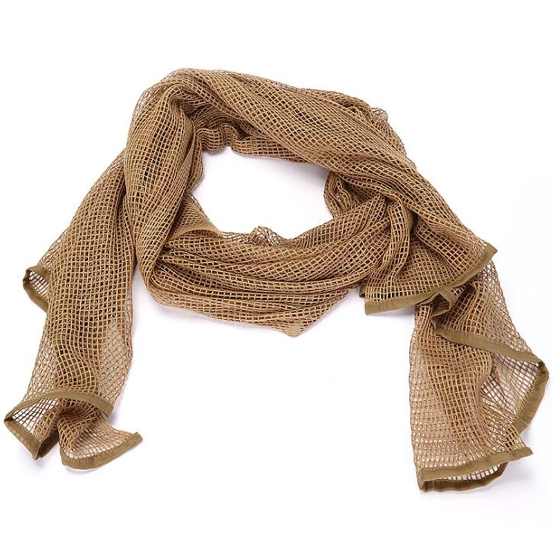 Pañuelo de camuflaje Multicam Kryptek, malla táctica, velo facial de francotirador, bufanda para Airsoft, Camping, caza, senderismo, ciclismo - imagen 4