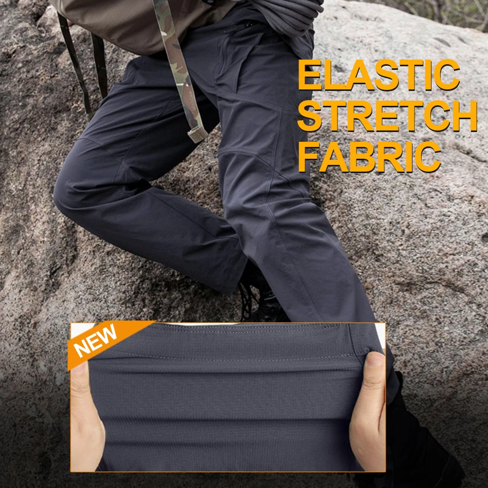 PAVEHAWK-Pantalones tácticos de combate para hombre, uniforme elástico de Paintball, Airsoft, informal - imagen 5