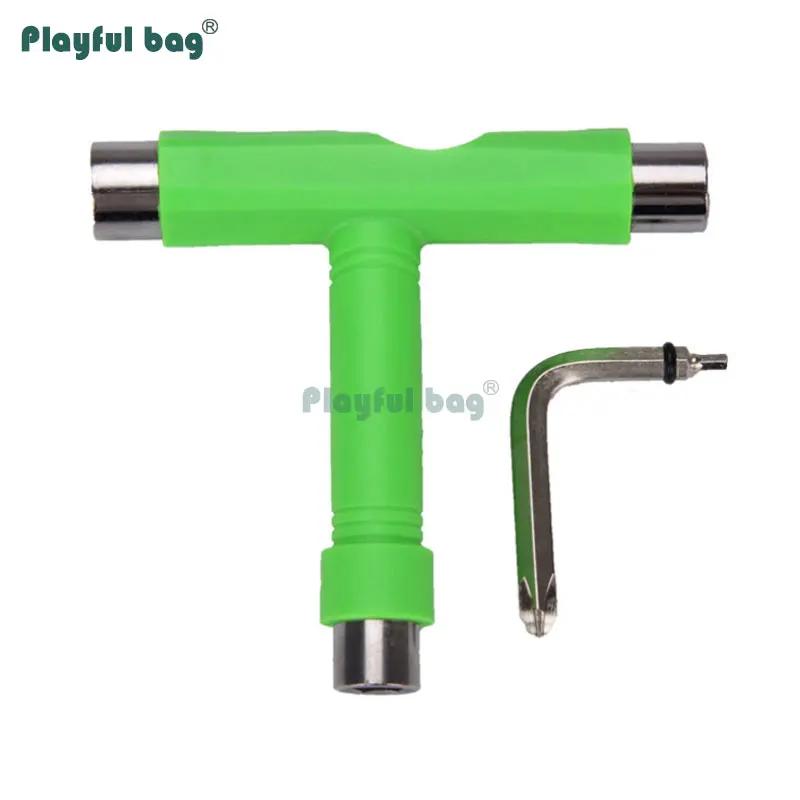 Llave tipo T para monopatín, herramienta de instalación especial multifuncional, herramienta de depuración, llave de reparación de monopatín AMB13 - imagen 5