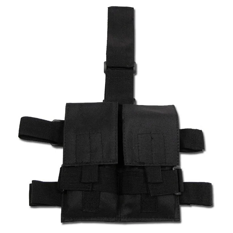 Bolsa táctica para muslo 5,56/7,62, Panel de pierna caída, bolsa Mag para Airsoft, soporte para pierna al aire libre, portador de cargador de nailon - imagen 3