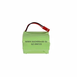 Batería NiMH 6V para equipos tácticos con carga USB y JST