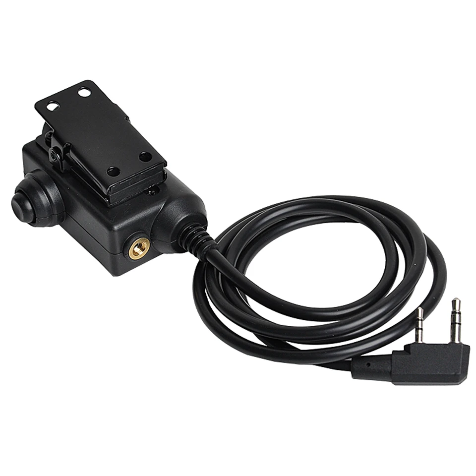 EARMOR-auriculares tácticos PTT Kenwood, accesorios para teléfono, adaptador militar, M51, PTT, Airsoft, envío gratis - imagen 3