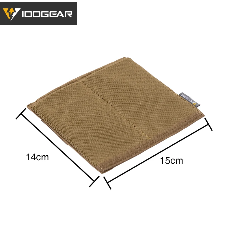 IDOGEAR-bolsa táctica 5,56 para revistas, bolsa de transporte MOLLE Mag de dibujo rápido, doble apertura, parte superior, Airsoft Gear, elástica, duradera, 3554 - imagen 5