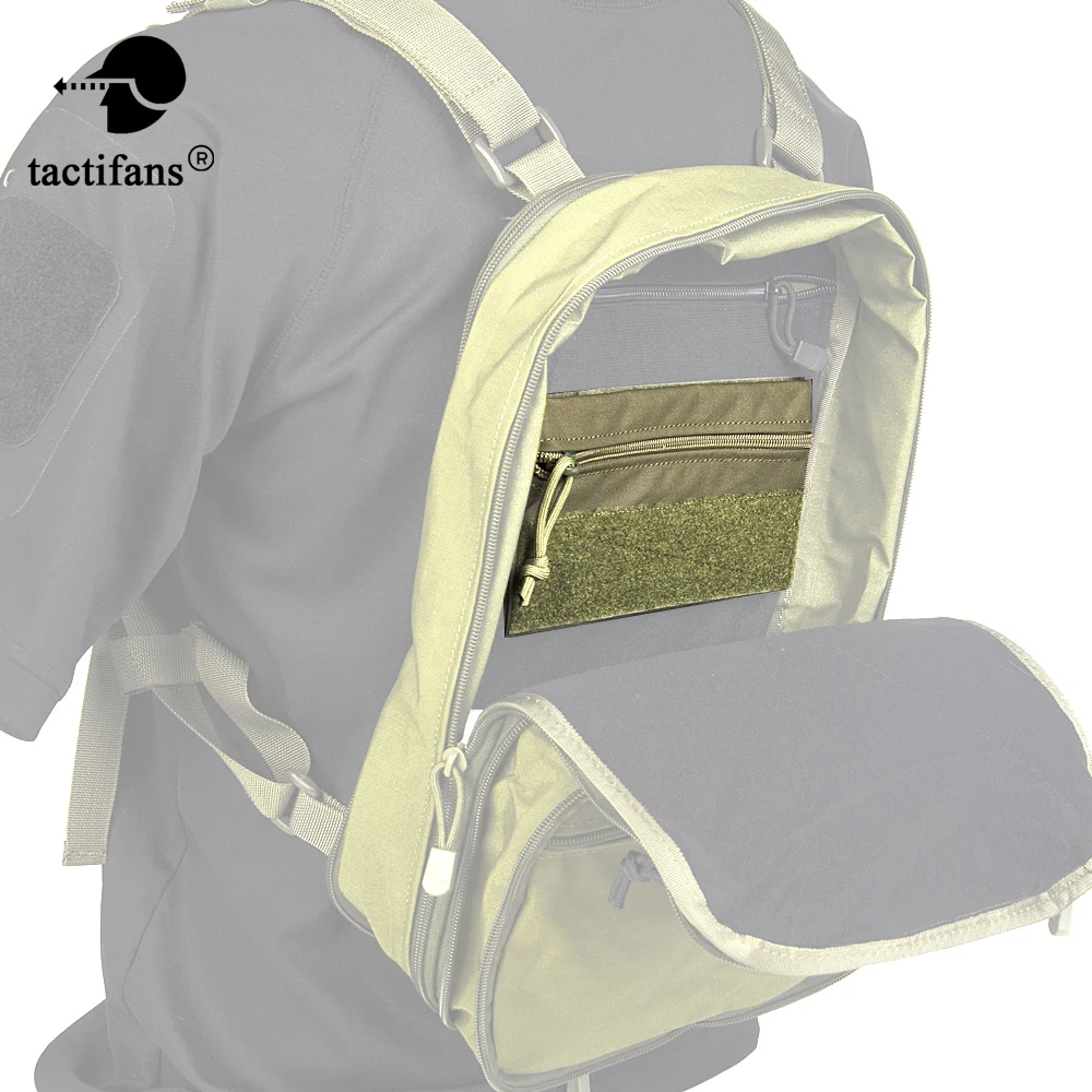 Bolsa táctica de almacenamiento de herramientas de camuflaje portátil, chaleco de caza, aparejo de pecho, accesorio de gancho de Velcro Airsoft, 4x8 pulgadas, MK3, MK4, FCSK