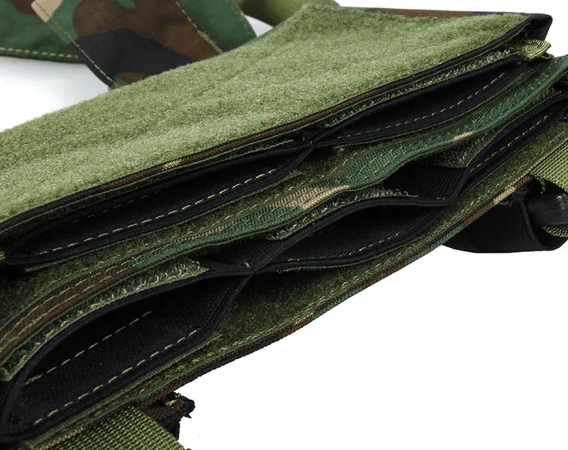 Plataforma de pecho Woodland Color, equipo táctico, chaleco SS, 3115-WL - imagen 4