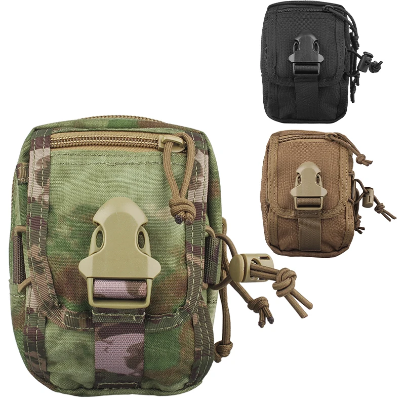 Emersongear-bolsa táctica de comunicación de 306ML, riñonera Molle, bolsillo para entrenamiento de combate, tiro, Airsoft, treeking, nailon - imagen 2
