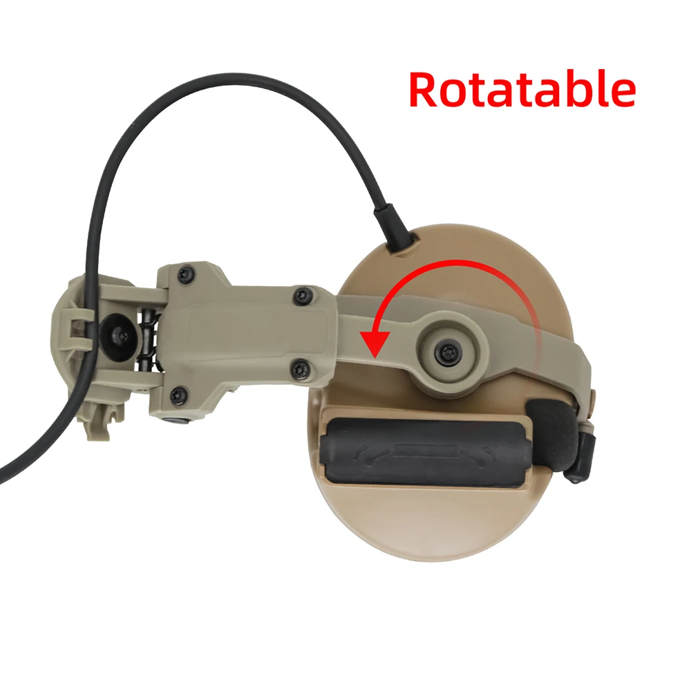Un dispositivo giratorio con un cable negro