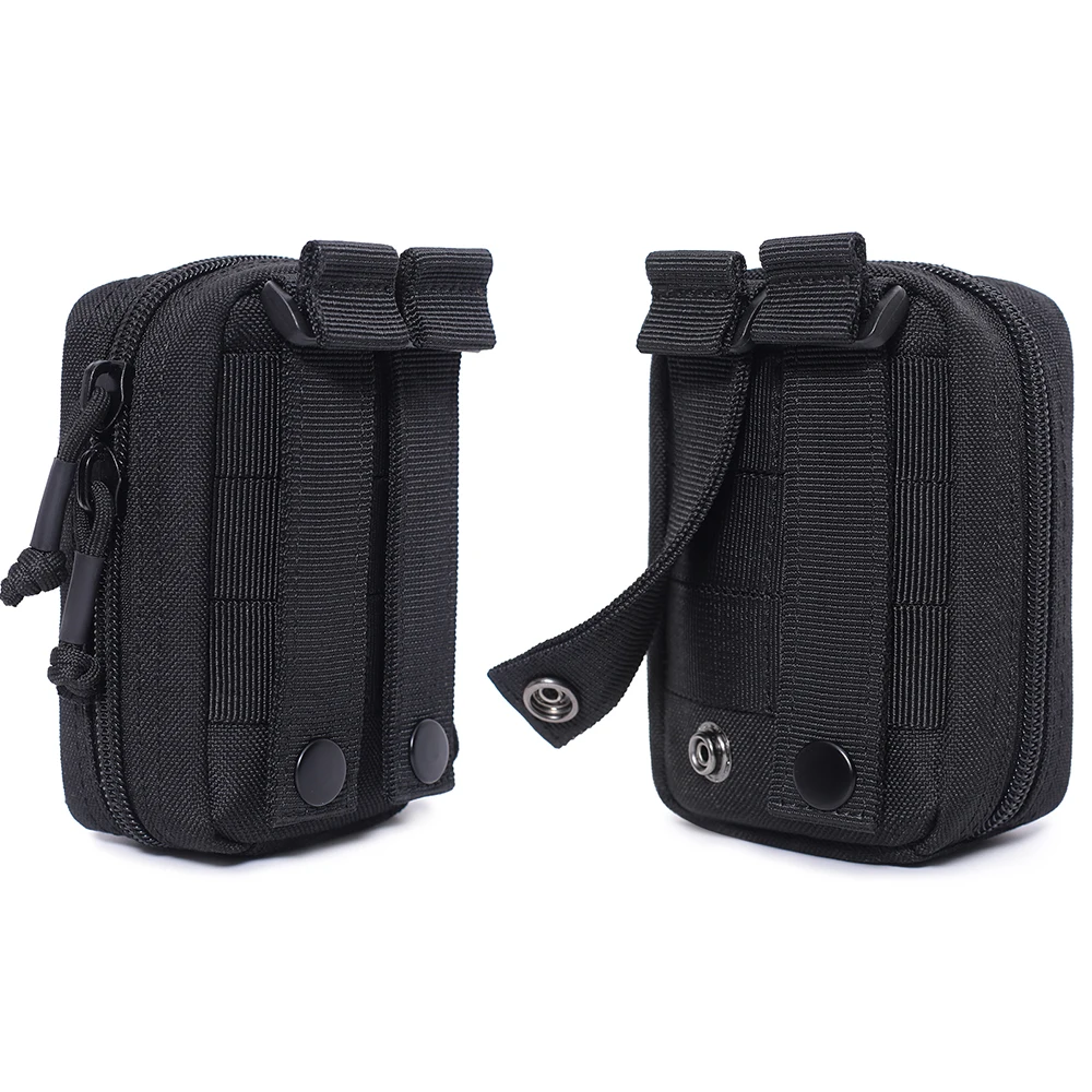Bolsa Molle pequeña para deportes al aire libre, bolsa de cintura para senderismo, caza, Camping, escalada, Accesorios de utilidad EDC, bolsas de herramientas - imagen 4