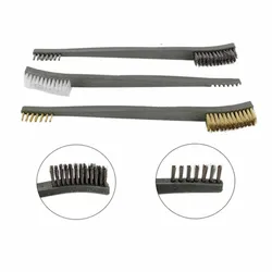 Kit limpieza universal – Cepillos acero y nailon para pistola y rifle