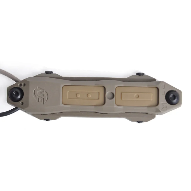 Botón de doble interruptor de presión aumentada táctica para láser PEQ15 DBAL-A2, M300, M600, luz de arma, compatible con Keymod m-lok, Riel de 20mm - imagen 3