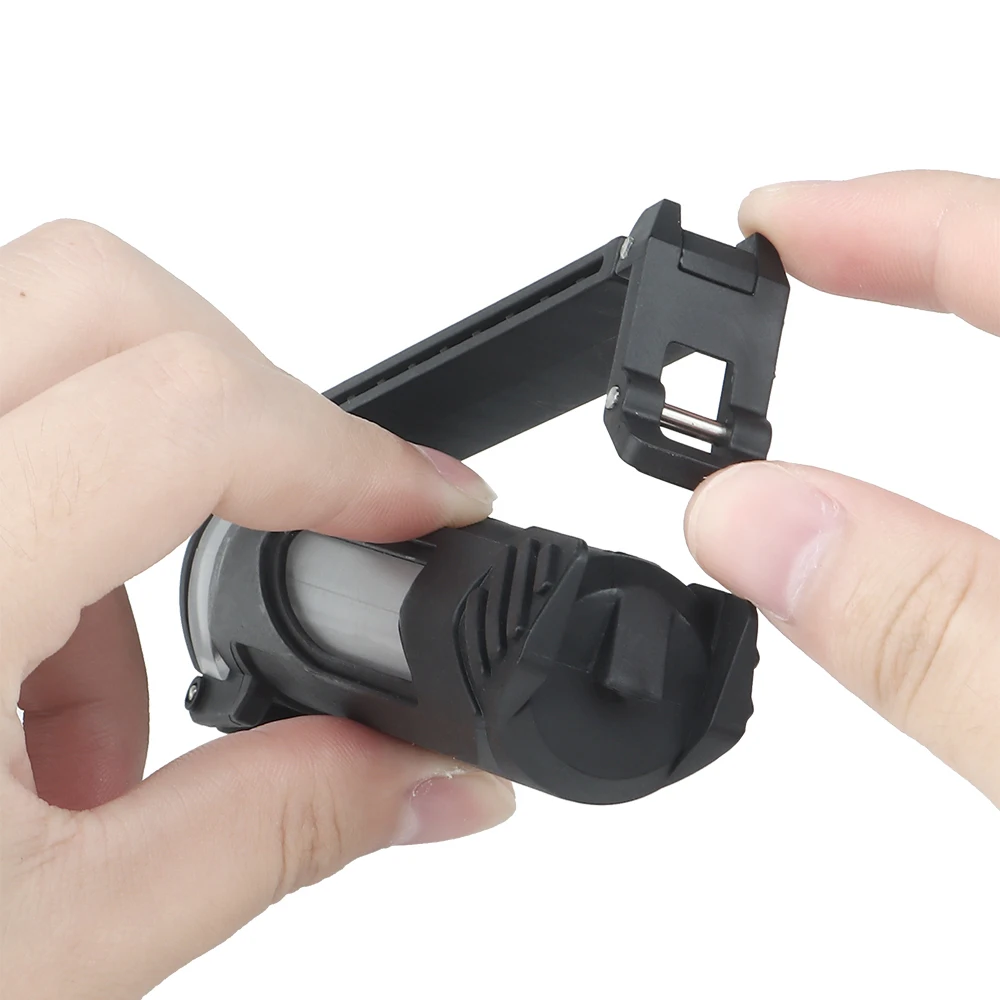 Estuche táctico de almacenamiento de batería MOLLE, contenedor de tienda impermeable para CR123, AAA, 18650, 18350, baterías, accesorios de Paintball - imagen 4