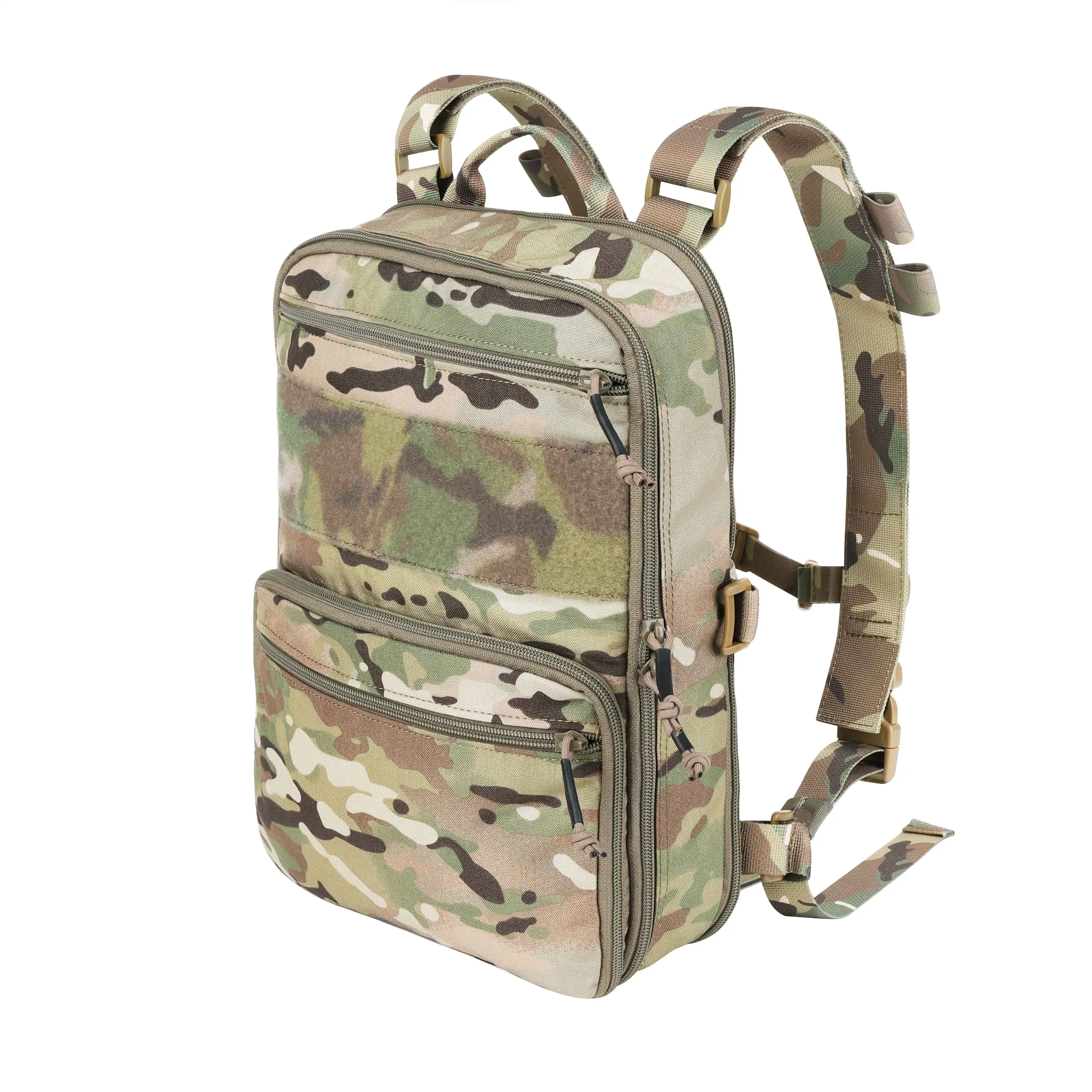 Mochila KRYDEX Camo D3 Flatpack versión mejorada táctica 23L bolsa de asalto expandible mochila con correa MOLLE de hidratación - imagen 3
