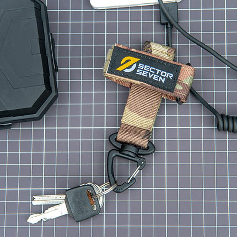 Gancho para guantes multiusos, mosquetón para exteriores, guantes tácticos Molle, cuerda de escalada, hebilla de almacenamiento, llavero - imagen 5