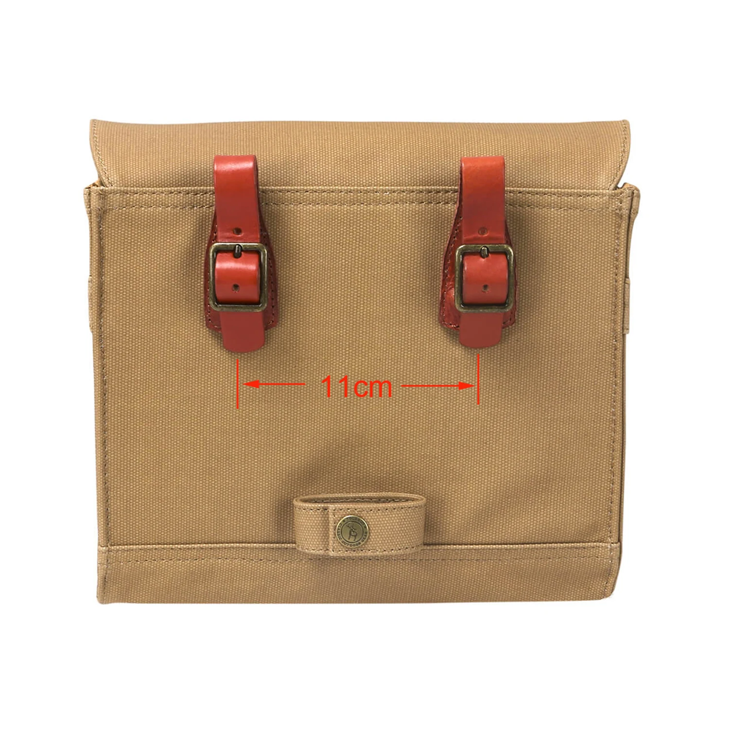 Tourbon-bolsa para manillar delantero de bicicleta, bolsa trasera para asiento de bicicleta, bolso de hombro para SILLÍN, encerada de lona, impermeable, portador de almacenamiento - imagen 3