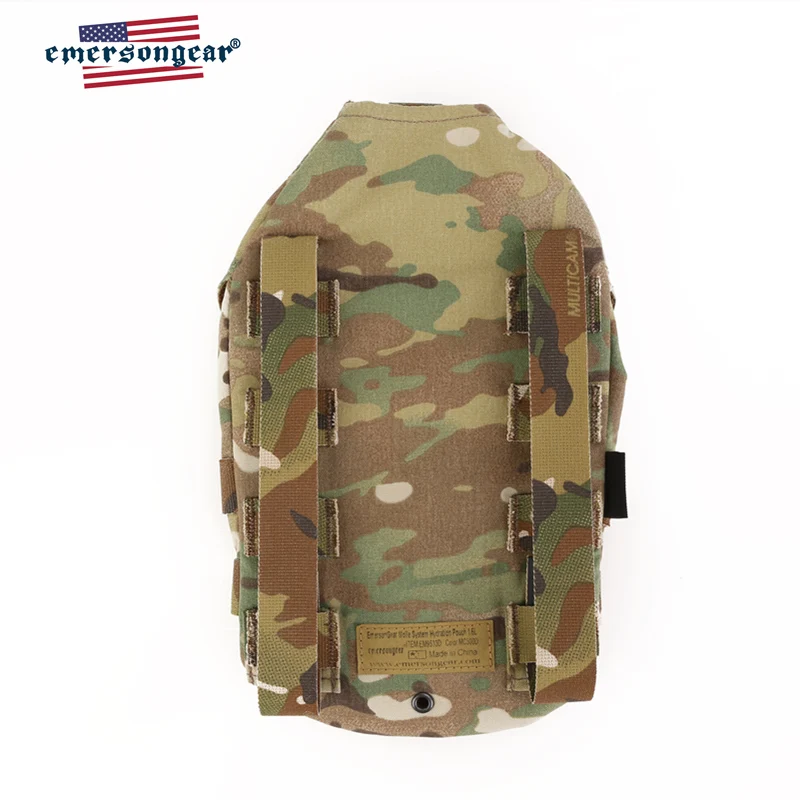 Bolsa de hidratación Emersongear, bolsa de supervivencia en agua MOLLE de 1,5 l, mochila para senderismo y caza, chaleco táctico para acampar al aire libre, nailon elástico - imagen 4