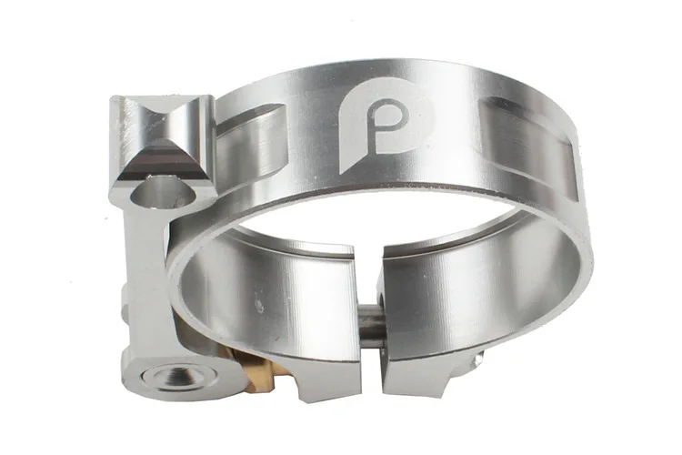 Abrazadera de tubo de asiento Lp para bicicleta, abrazadera de tubo de asiento plegable de aleación de aluminio CNC de 41MM, adecuada para tubo de asiento de 33,9 Mm - imagen 3