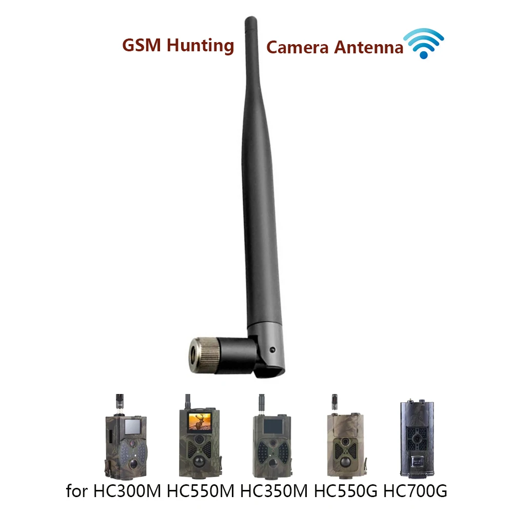 Antena GSM montada en cámara de caza compatible