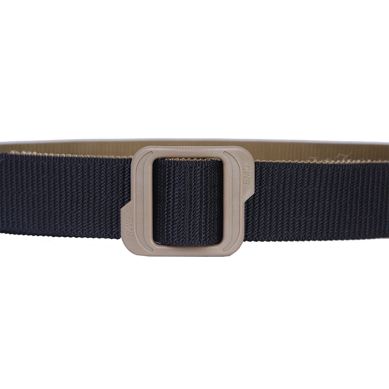 Emersongear-Cinturón táctico de dos caras, correa de cintura de combate, caza, Camping, deportes Airsoft al aire libre, cinturones para el vientre, senderismo EM5597 - imagen 4