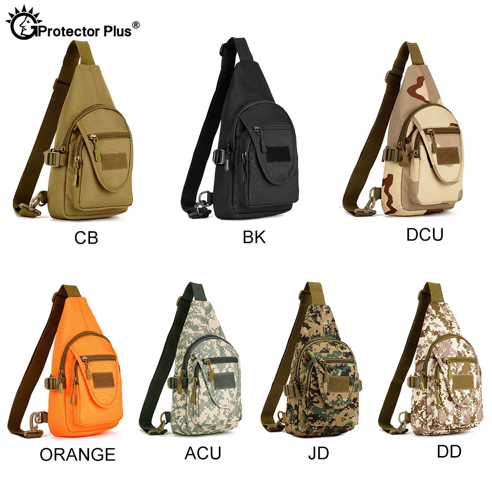 PROTECTOR PLUS bolsa de pecho táctica al aire libre impermeable deporte escalada Sling hombro mensajero Camping bolsas de pesca iPad Mini - imagen 5