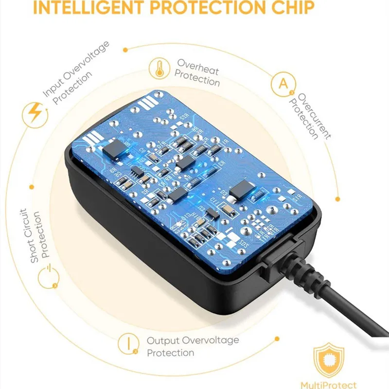 Adaptador de fuente de alimentación, cargador de pared para WD Elements WDBAAU0020HBK WDBAAU0020HBK-01, 12V, 2A, 1.5A, 1500Ma, CA/CC - imagen 4